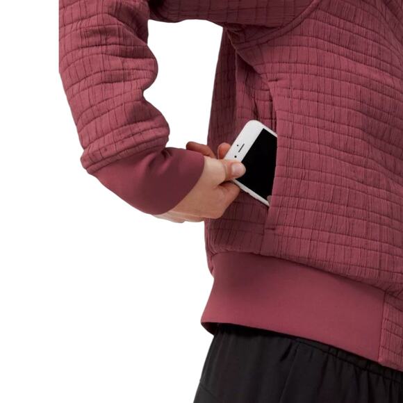 Lululemon Serene Travels Bomber Jacket Size 6 - Picture 9 of 11